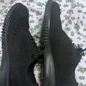 Cole Haan Black Knit Sneakers